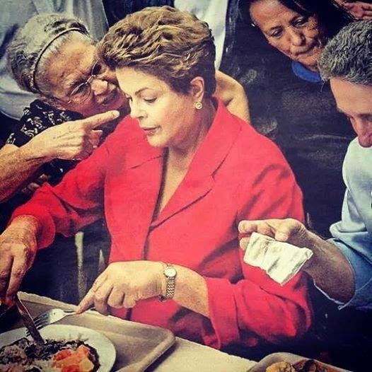 Mulher pode ter profetizado para Dilma, veja foto