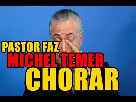 Pastor Marcio Valadão ora por Michel Temer