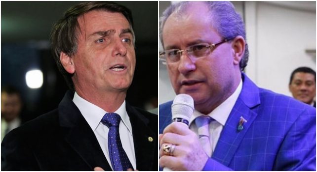 Deputado Jair Bolsonaro e Pastor Reuel Bernardino