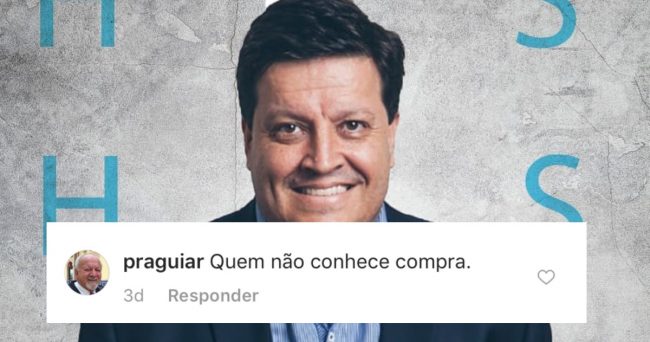 Pastor Jocymar Fonseca confrontado na web (Reprodução)