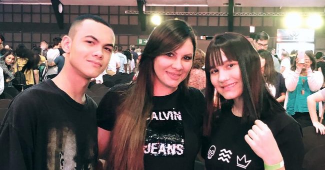 Breno, Verônica e Maressa (Reprodução Instagram)