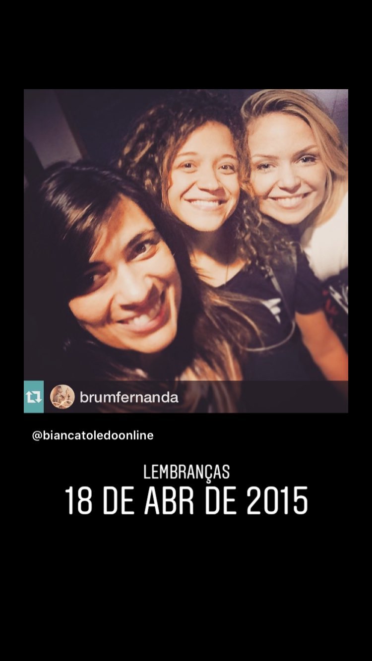 Bianca Toledo, Fernanda Brum e Arianne