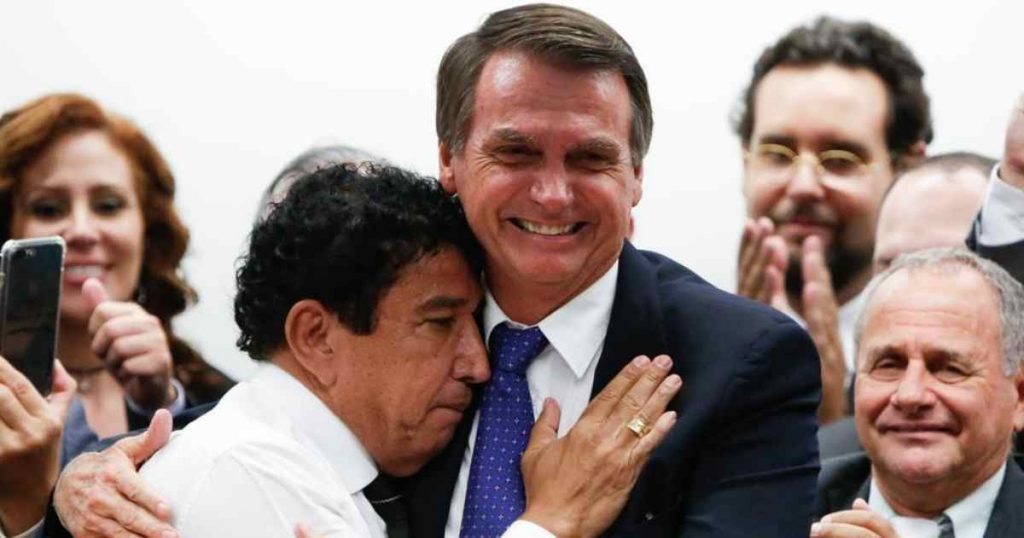 Jair Bolsonaro e Magno Malta