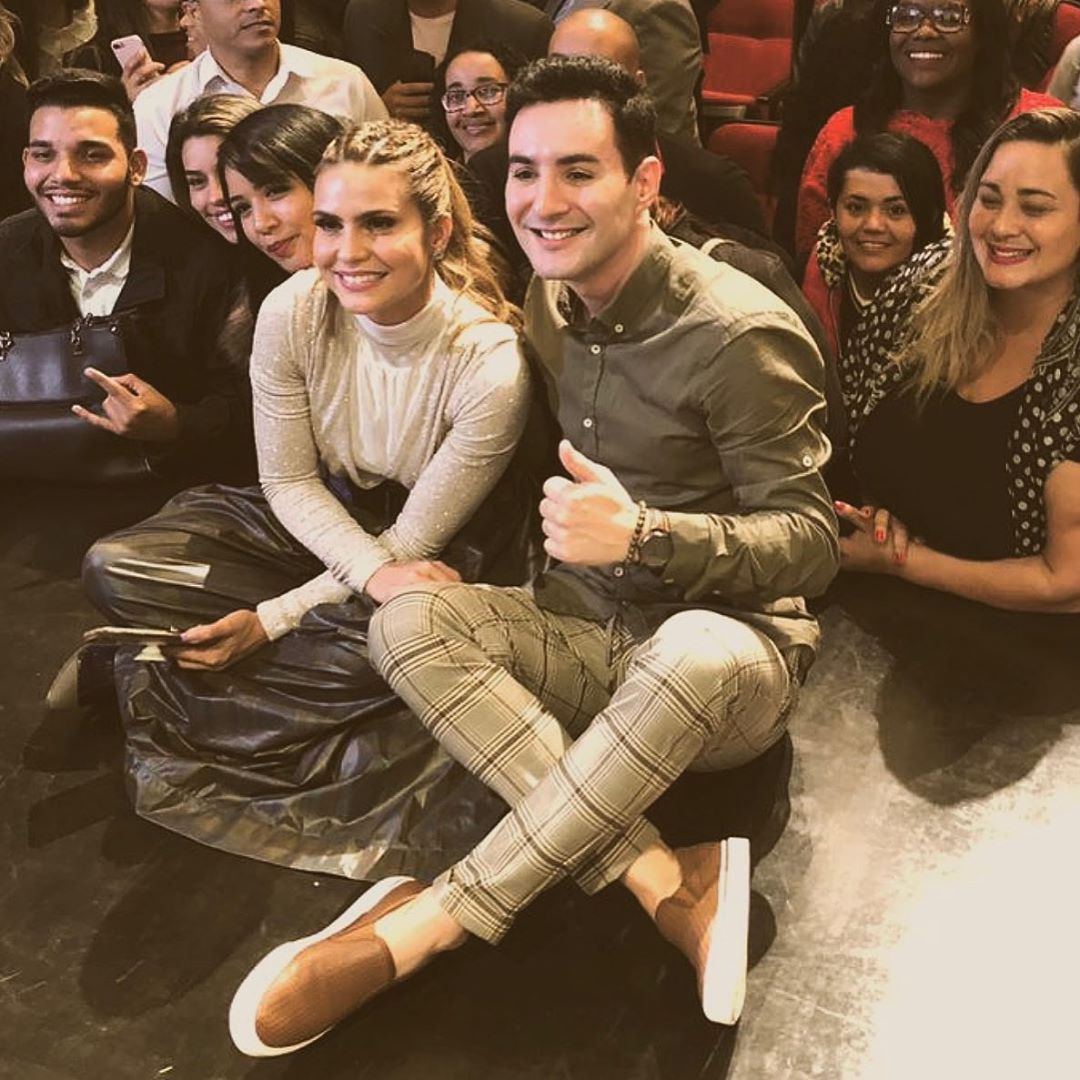 Leandro Borges e Aline Barros