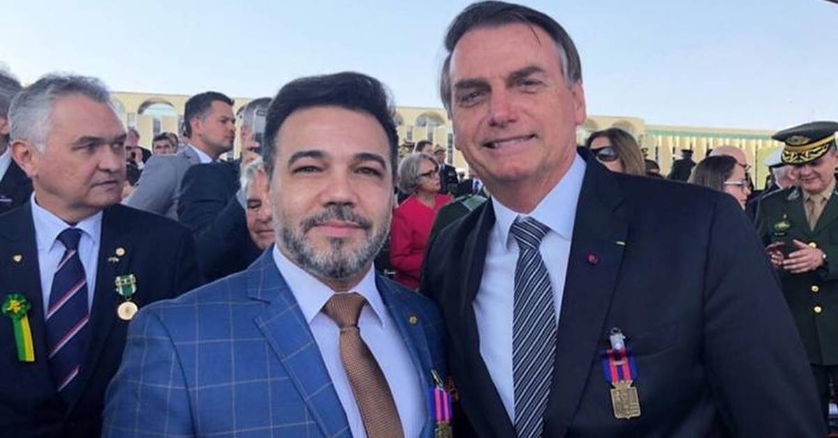Marco Feliciano e Bolsonaro (Reprodução)