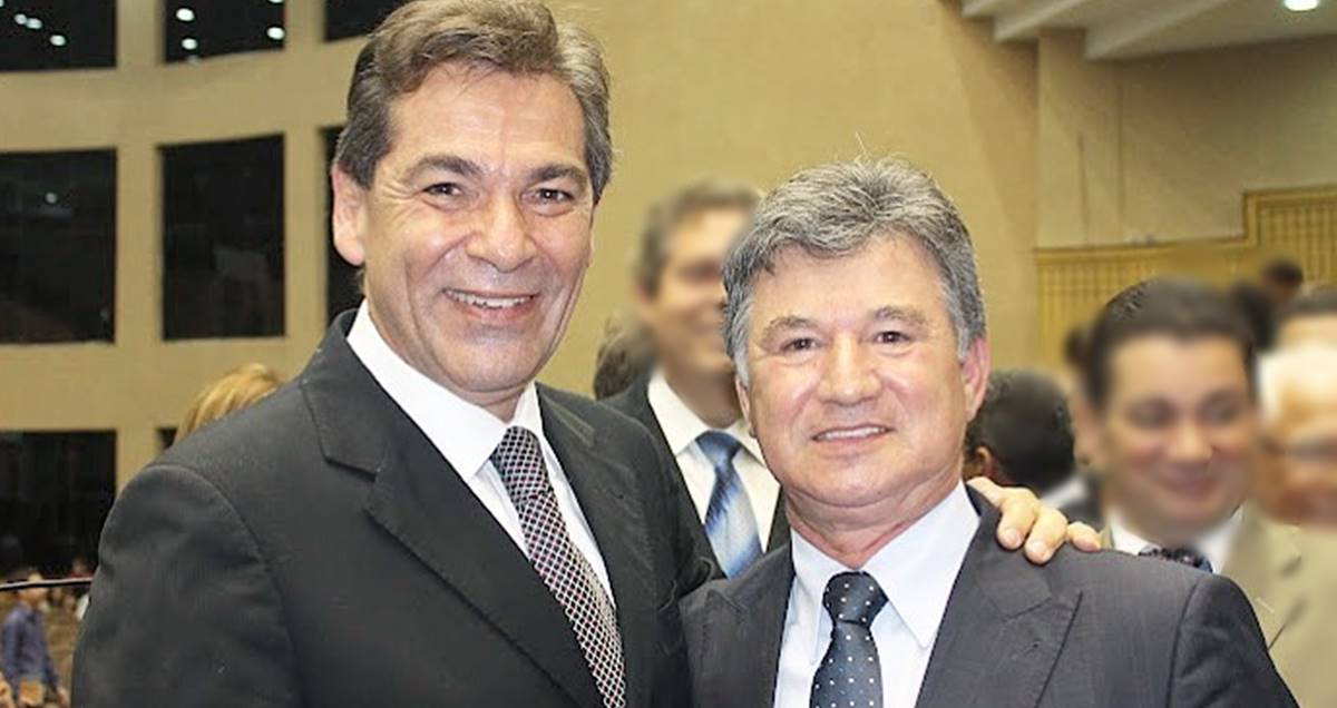 Pastor Jose´ Wellington Junior e pastor Alberto Resende de Oliveira(Reprodução)