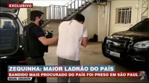Maior ladrão do país sendo preso