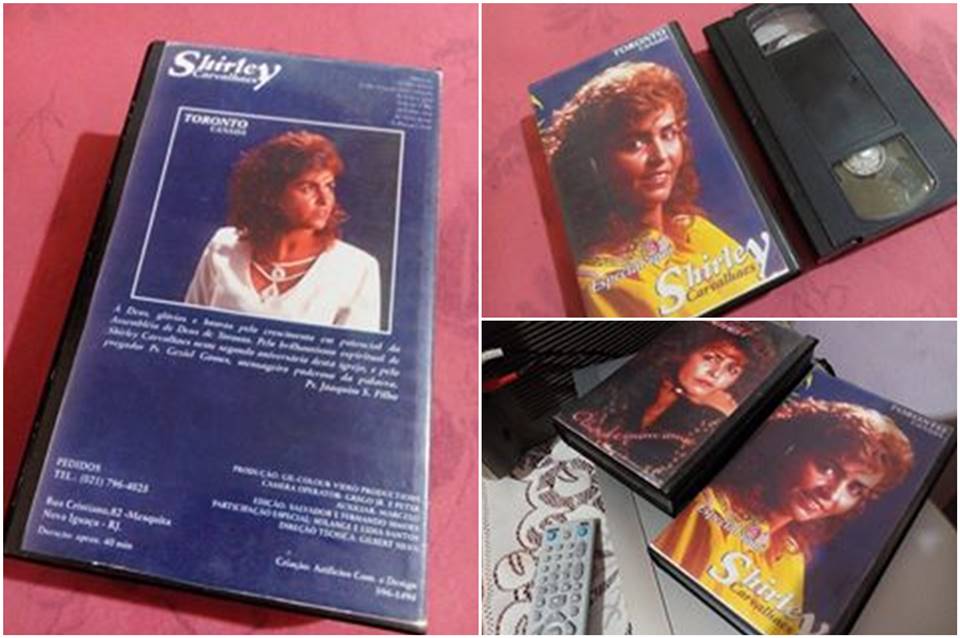Fitas VHS de Shirley Carvalhaes