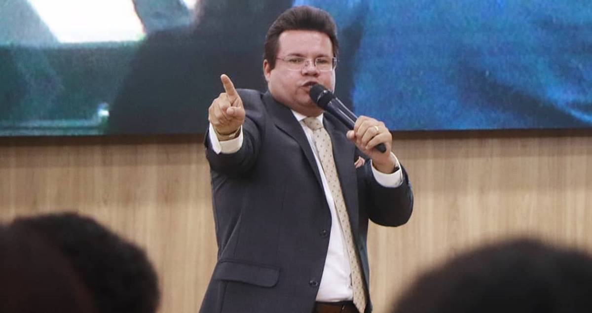 Pastor Jacques Balbino presidente da AD Brás Alagoas (Reprodução)