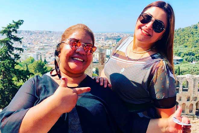 Bispa Ingrid e pastora Leide Pontes