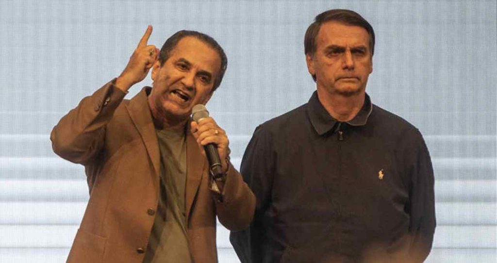 Silas Malafaia e Jair Bolsonaro (Reprodução)