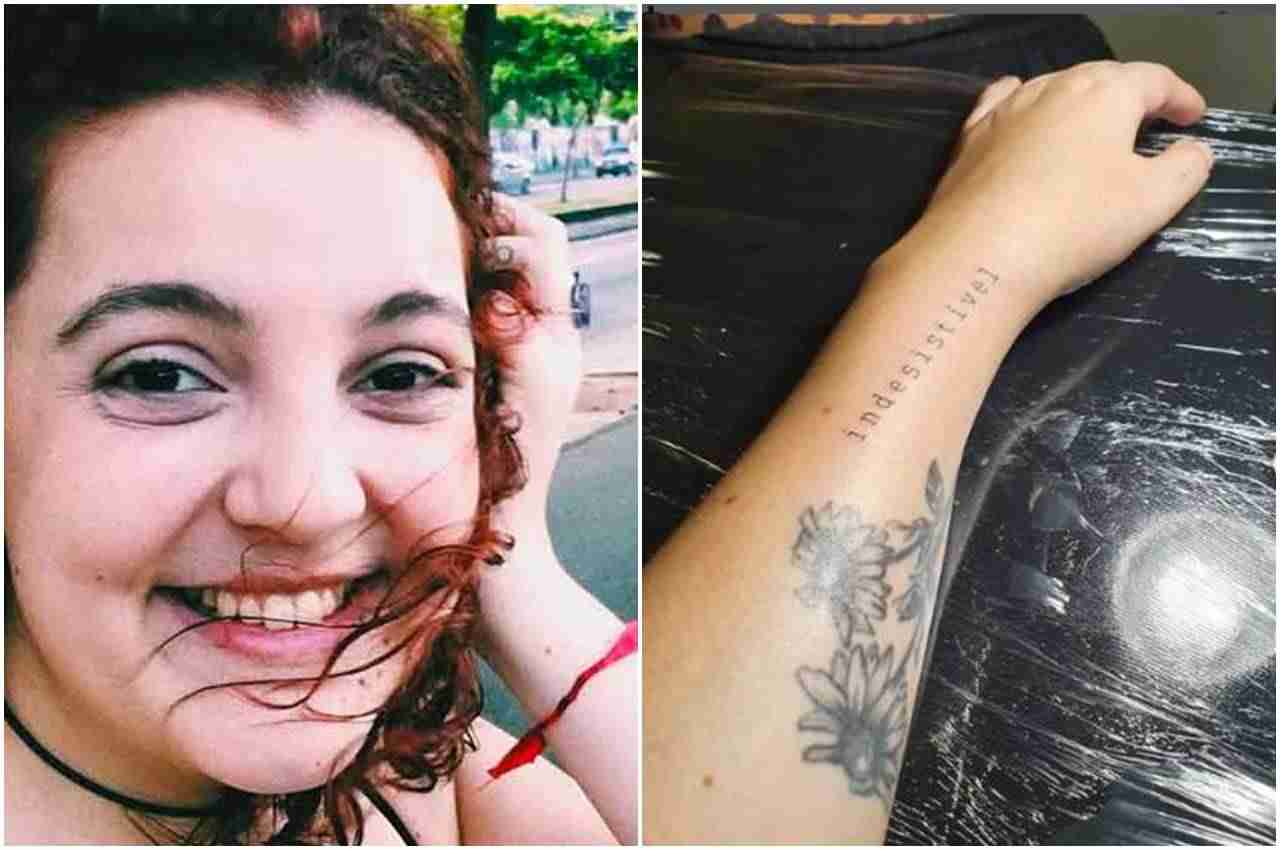 Filha de Ludmila Ferber faz tatuagem em homenagem à mãe