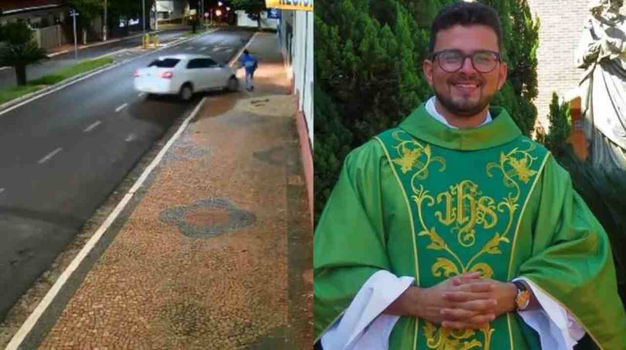 Morre homem atropelado por padre após roubar igreja