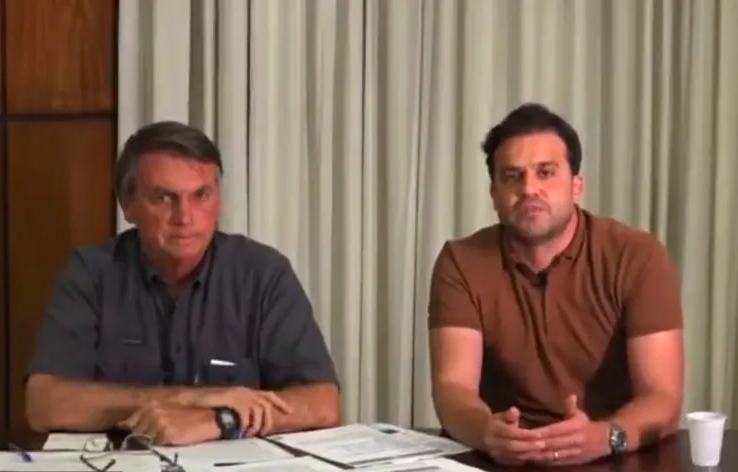 Jair Bolsonaro e Pablo Marçal