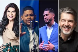 Famosos gospel - @Reprodução