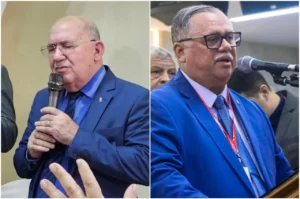 Pastor Arnóbio e pastor Orisvaldo - @Reprodução