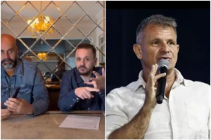 Thiago Santana, Márcio Bieda e Apóstolo Rina - @Reprodução