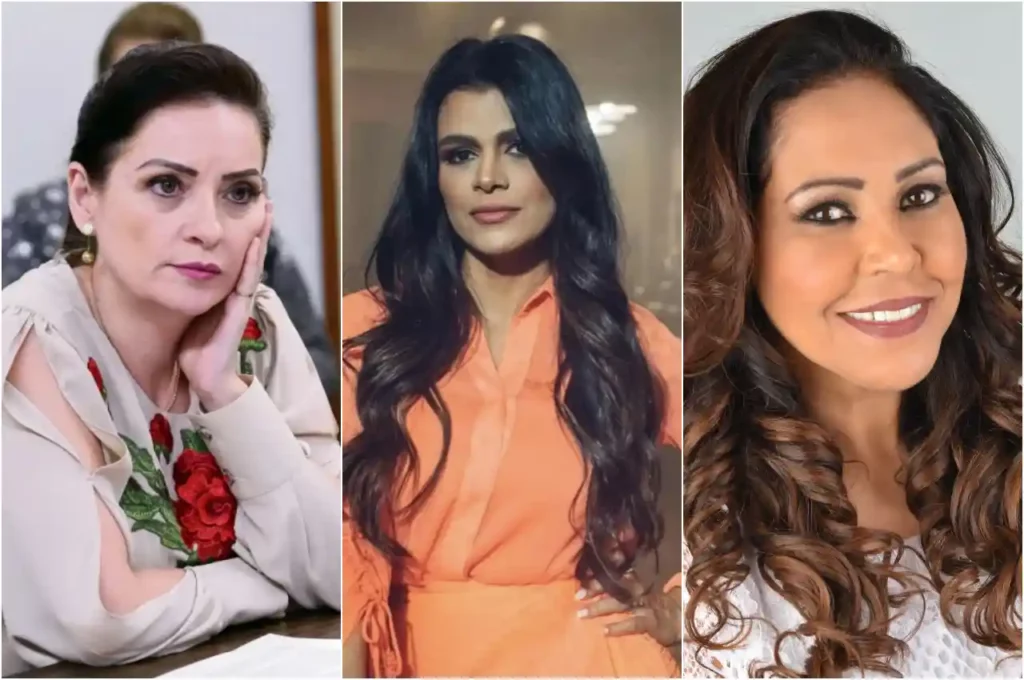 Lauriete, Damares e Rose Nascimento - @Reprodução