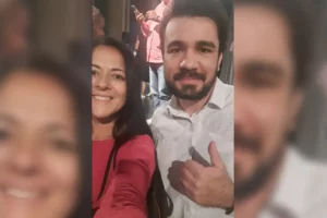 Regiane e o maestro Wellington Correa - @Reprodução
