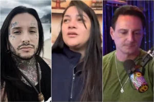 Vicky Vanilla, Daiane e Daniel Mastral - @Reprodução