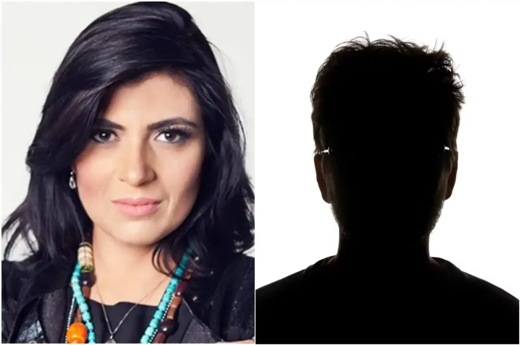 Fernanda Brum e silhueta - @Reprodução