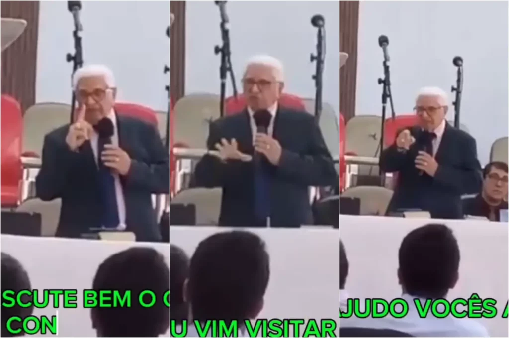 Pastor Possidonio - @Reprodução