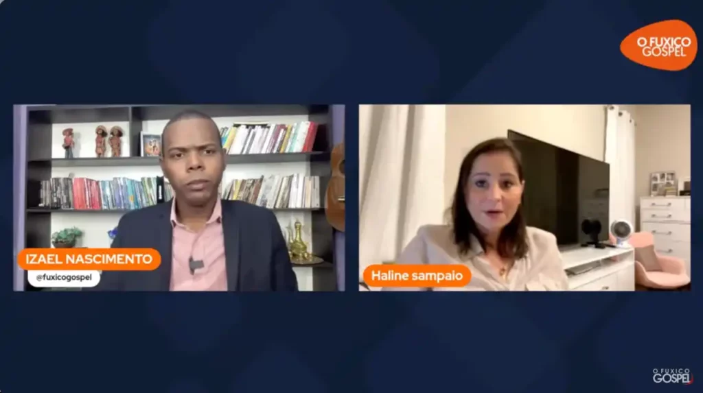 Izael e Haline Sampaio - @Reprodução