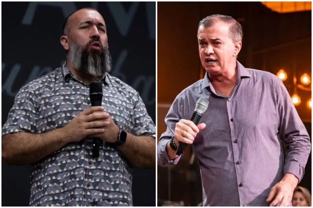 Pastor Isaias Anchieta e Ap. Luiz Herminio - @Reprodução