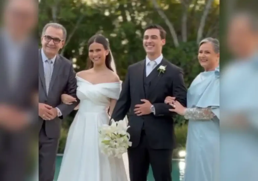 Casamento da neta do pastor Silas Malafaia - @Reprodução