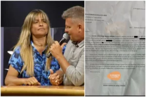 Denise Seixas e Apostolo Rina - @Reprodução