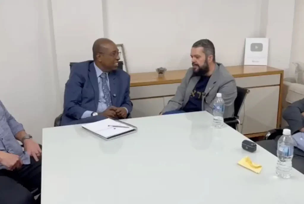 Luciano Neves e Agenor Duque - @Reprodução