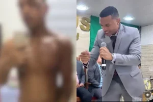 Pastor com video vazado