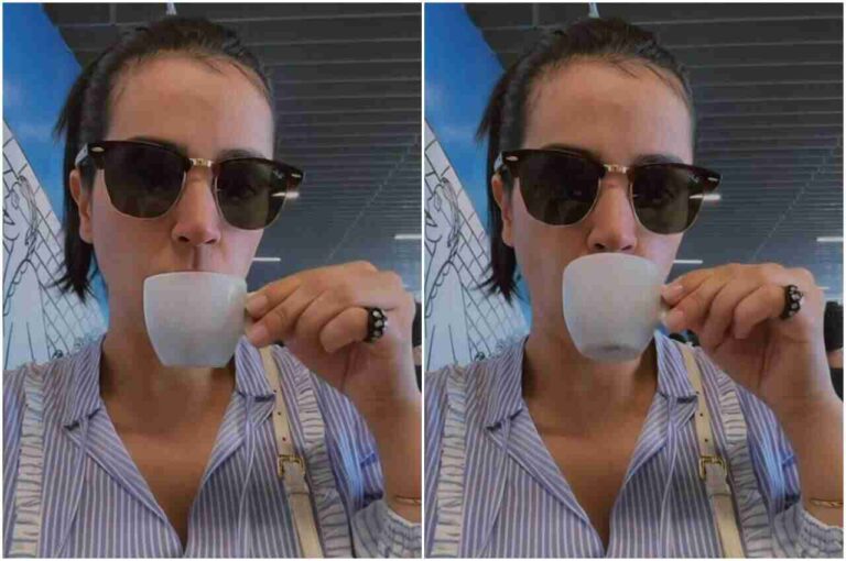 Camila Barros reclama do preço do café: “bagulho tá doido”