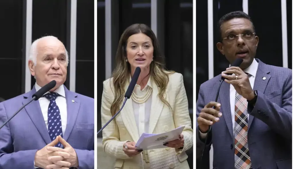 Candidatos a presidencia da Bancada Evangélica - @Reprodução