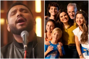 Eli Soares e cena do filme Fé para o Impossivel