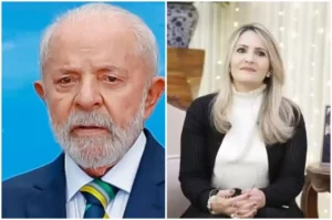 Lula e bispa Keila Ferreira - @reprodução