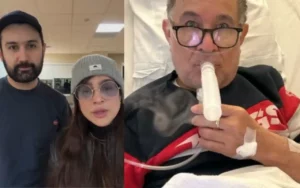 Jorginho, Daniela Araújo e o pai - @Reprodução