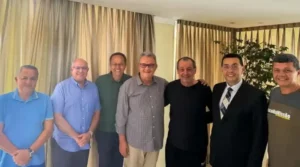 Pastores com Omar Aziz - @Reprodução