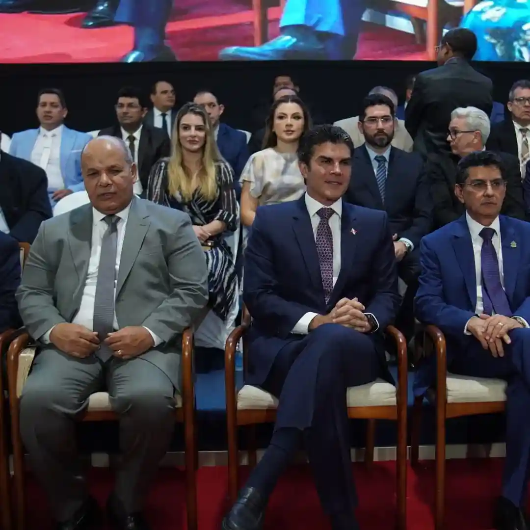 Governador do Pará ao lado do pastor Océlio - @Reprodução