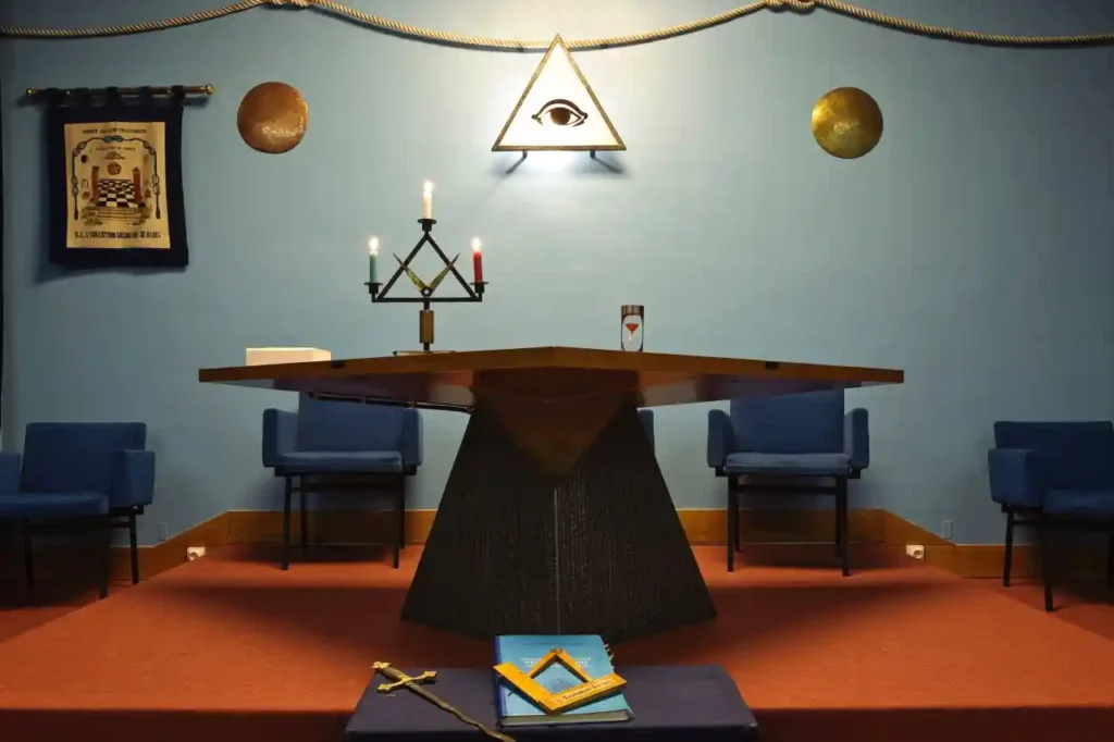 Imagem de loja maçonica - @Reprodução