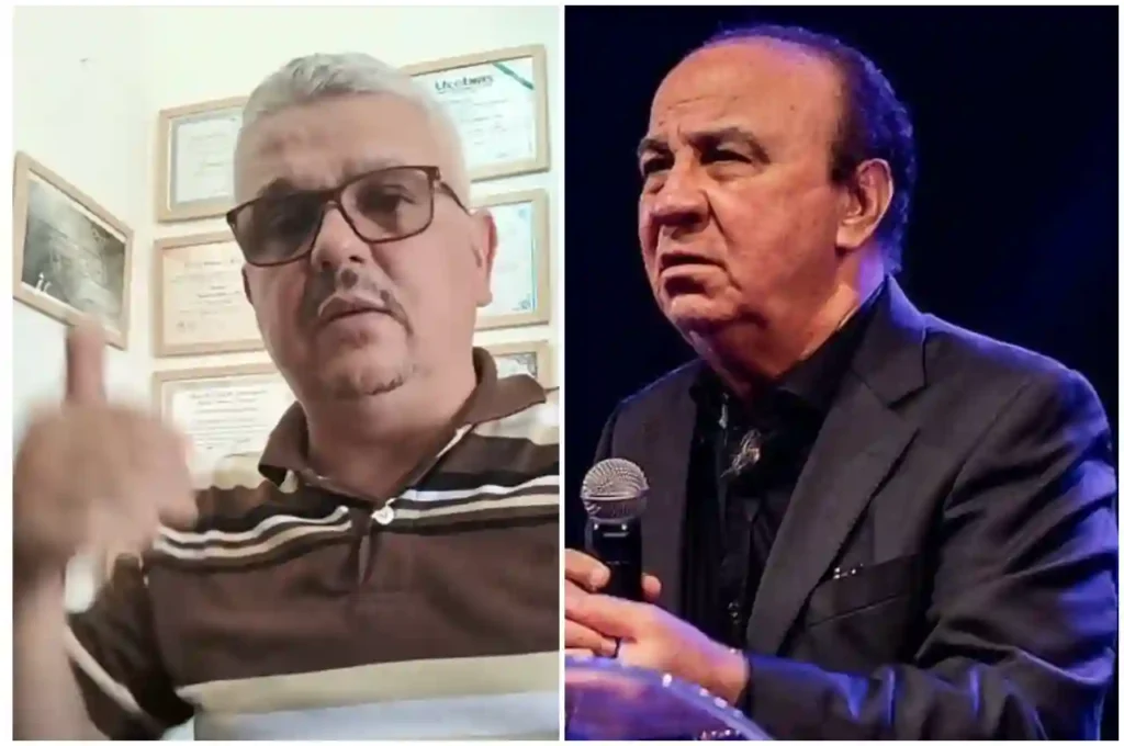 Pastor Leonardo Alvim e Mario de Oliveira - @Reprodução