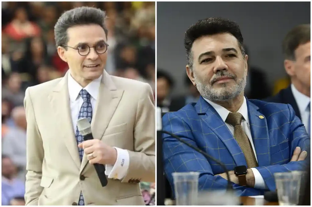 Samuel Ferreira e Marco Feliciano - @Reprodução