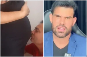 Mulher engravidou após profecia de Roberto Ruiz - @Reprodução