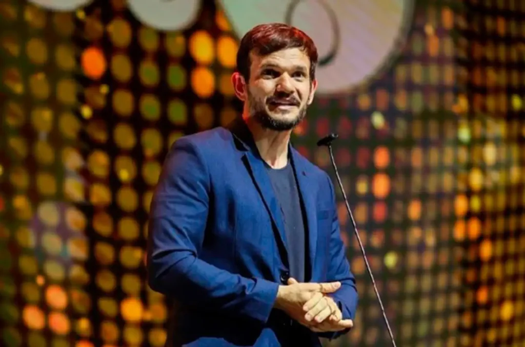 Padre Patrick Fernandes durante participação pública, prestes a ser ouvido pela CPI das Bets no Senado - @Reprodução - Instagram