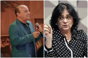 Pastor Mario de oliveira e Damares Alves - @Reprodução