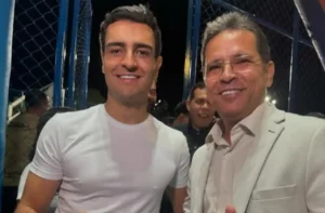 Prefeito JHC e o pastor Jorge - @Reprodução