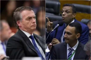 Bolsonaro e Otoni de Paula - @Reprodução