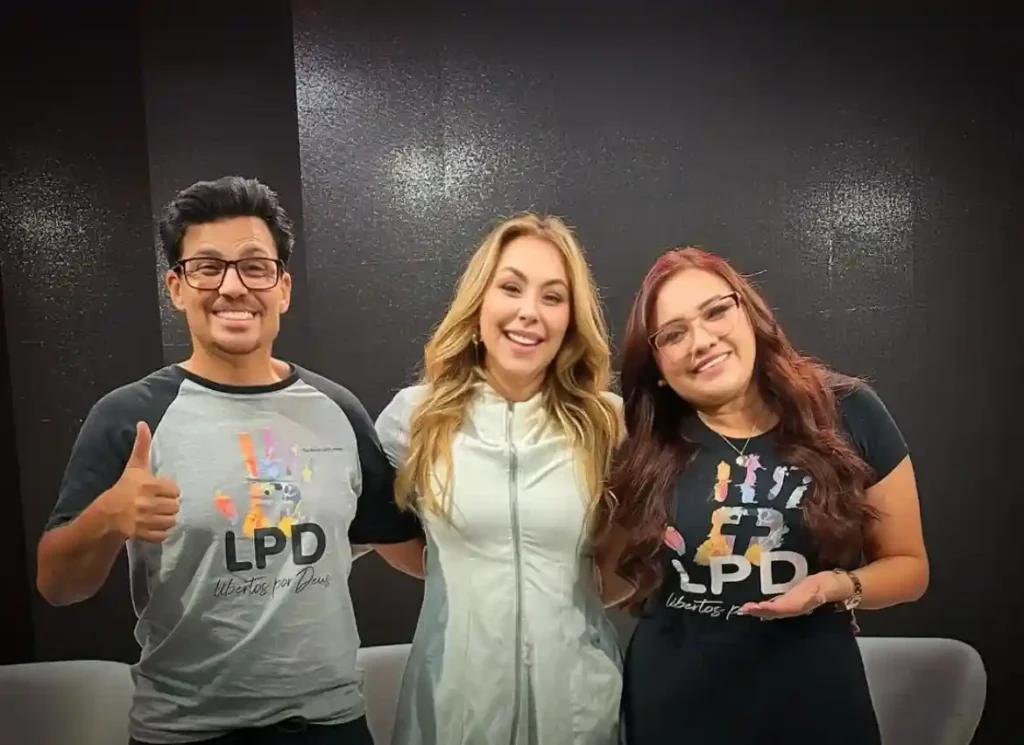 Flávio Amaral, Renata Vieira e Andreia Castro - @Reprodução