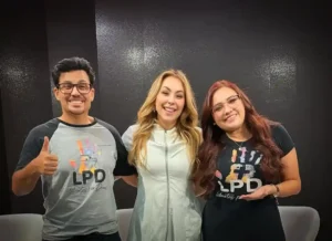 Flávio Amaral, Renata Vieira e Andreia Castro - @Reprodução