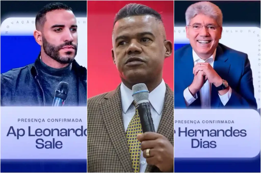 Leonardo Sale, Samuel J. Marques e Hernandes Dias Lopes - @Reprodução